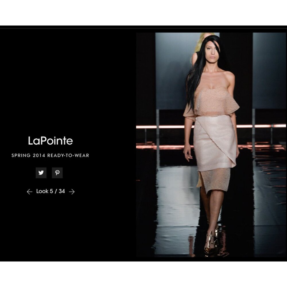 Lapointe Midi Skirt - Plush Matte Sequin W/Cloqu … - image 7